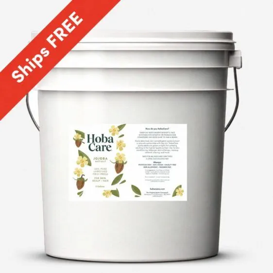 hobacare jojoba oil 5 gallon pail 5 gallon pail of Hoba Care jojoba oil
