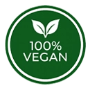 100% vegan logo HobaCare