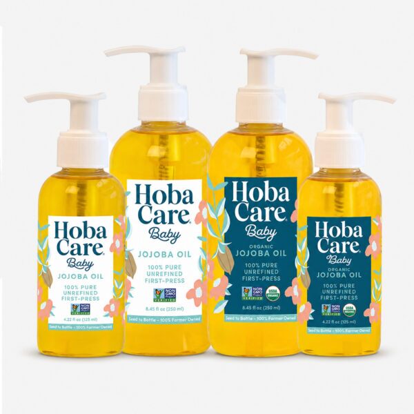 HobaCare Baby Jojoba Oil Family