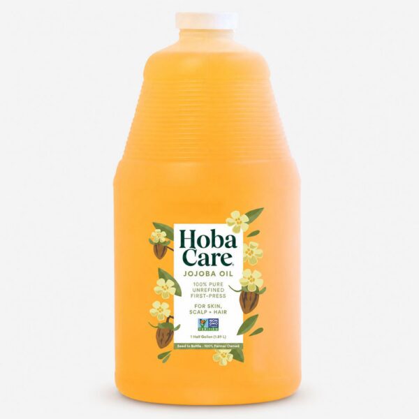 HobaCare Jojoba Oil half gallon 64 oz
