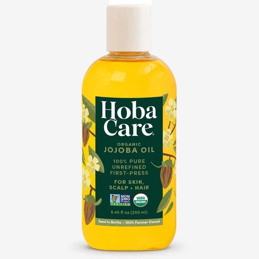 Organic jojoba oil 8.45oz for skin and hair