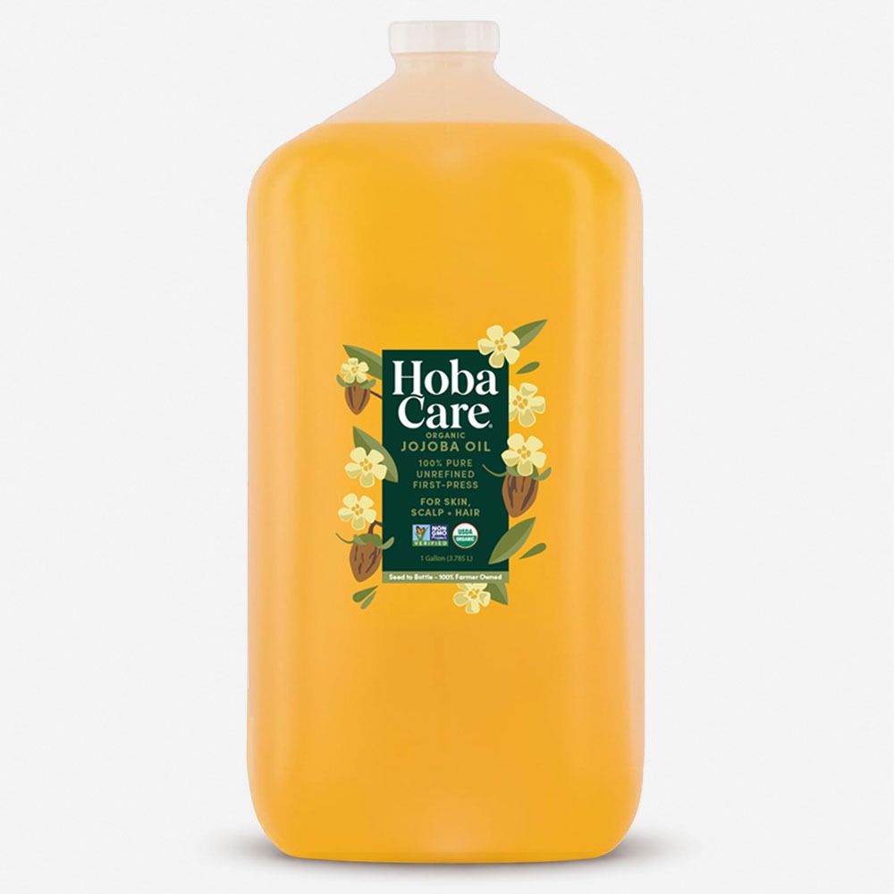 HobaCare Organic Jojoba Oil gallon 128 oz
