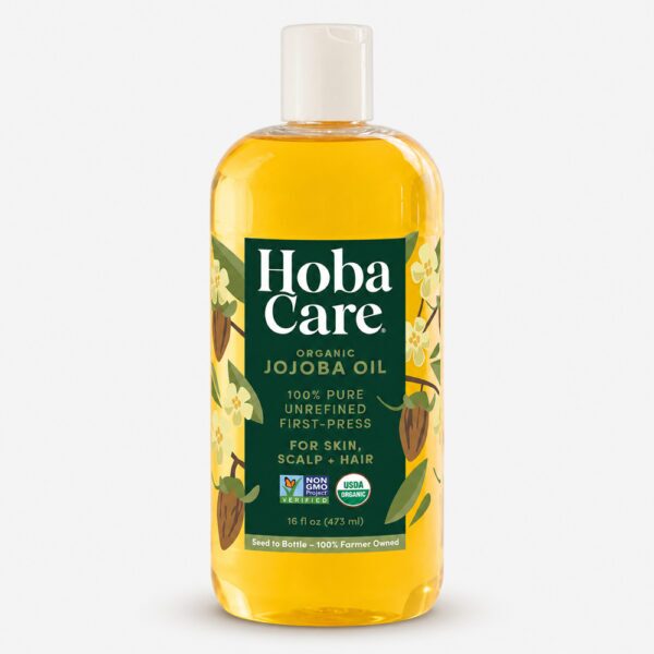 Organic jojoba oil 16oz for skin and hair