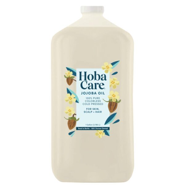 HobaCare Clear Jojoba Oil – Bulk Gallon Professional Size