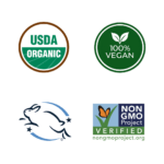 organic jojoba oil vegan logos