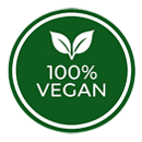 100% vegan logo HobaCare