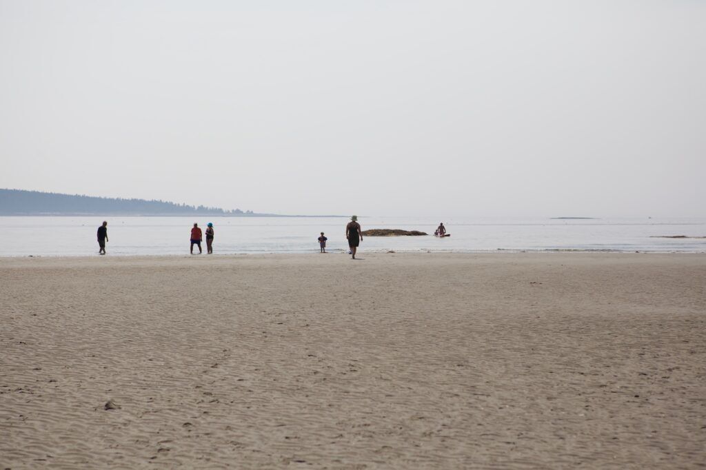 Beach in Maine