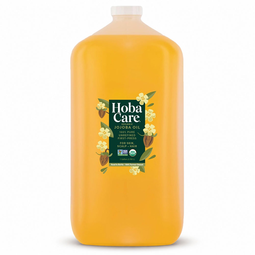 HobaCare Organic Jojoba Oil gallon 128 oz