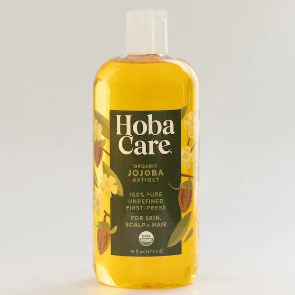 HobaCare Organic Jojoba Oil - 16 fl oz personal care size