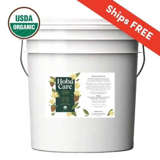5 gallon pail organic jojoba free shipping-3