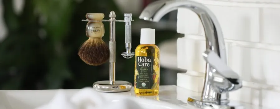 jojoba oil for the perfect shave