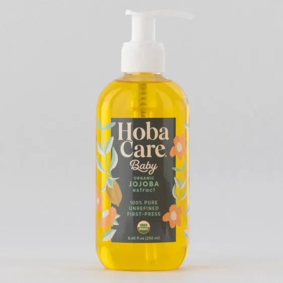 HobaCare Baby Organic Jojoba Oil 8 oz