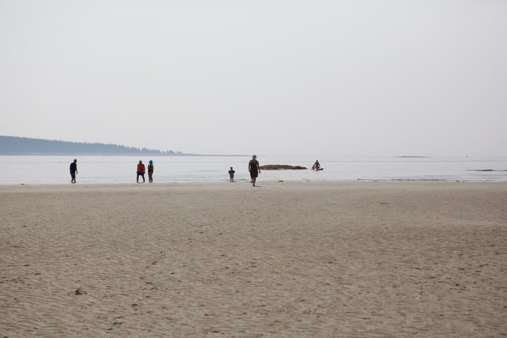 Beach in Maine