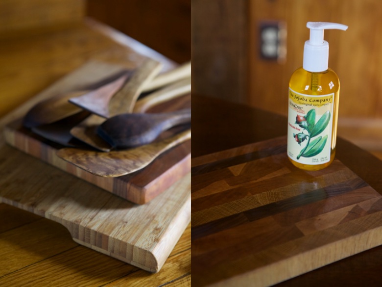 Cutting Board Conditioning Paste- Organic Jojoba Wood oil - Eco