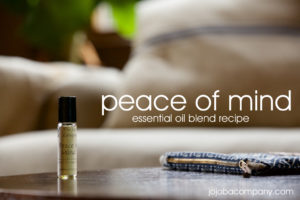 anxiety and depression essential oil recipe