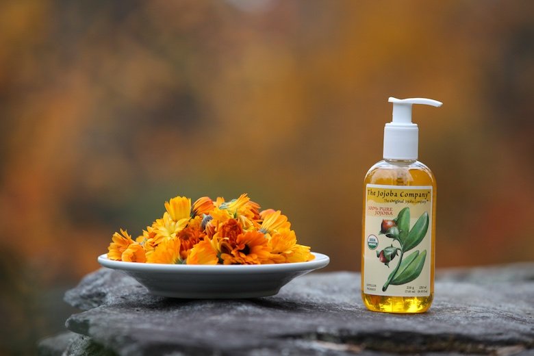 calendula infused jojoba