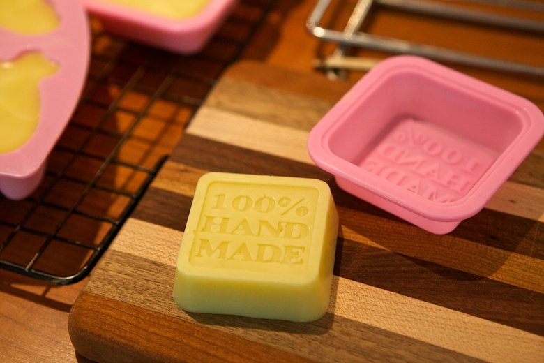 100% handmade soap mold for lotion bar