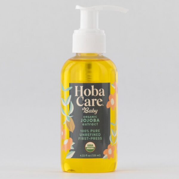HobaCare Baby Organic Jojoba Oil 4 oz