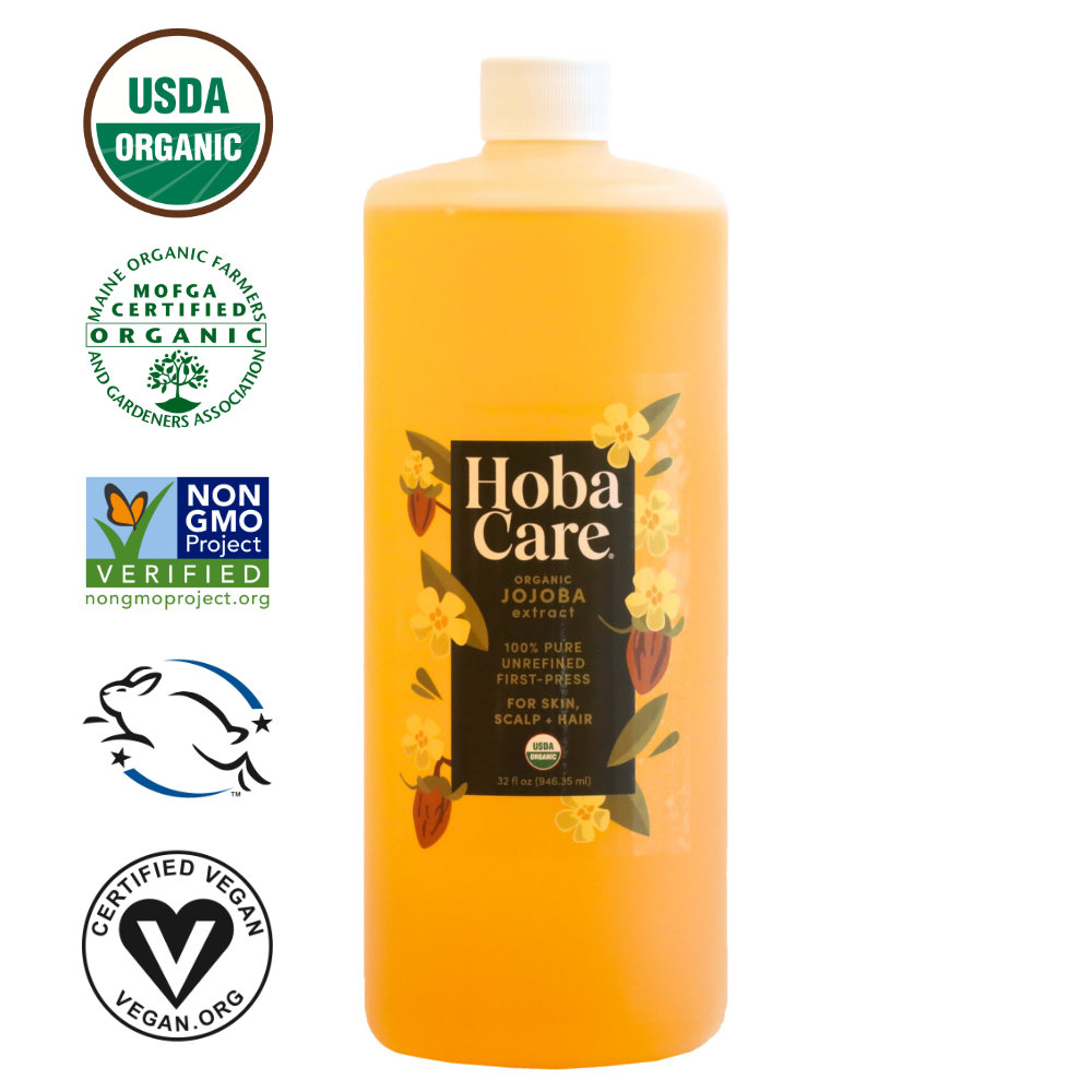 HobaCare Organic Jojoba - 100% Pure