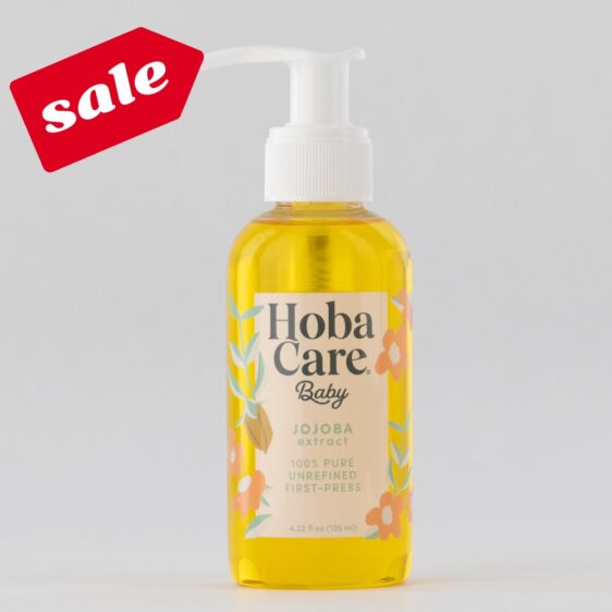 HobaCare Baby Jojoba Oil - 4.22 fl oz Pump