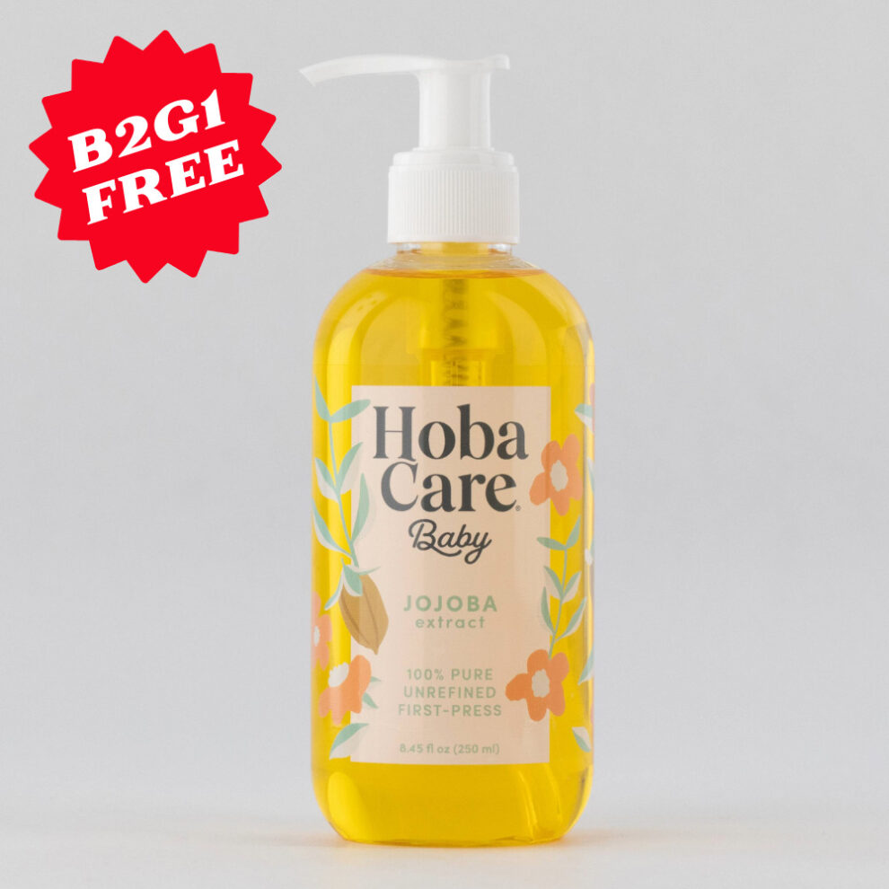 HobaCare Organic Jojoba Oil | 100% Pure Organic Jojoba Oil