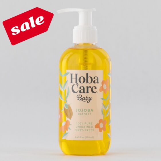 HobaCare Baby Jojoba Oil - 8.45 fl oz Pump