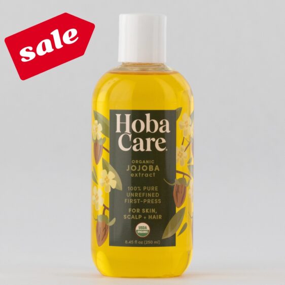 HobaCare Organic Jojoba - 8.45 fl oz Personal Size