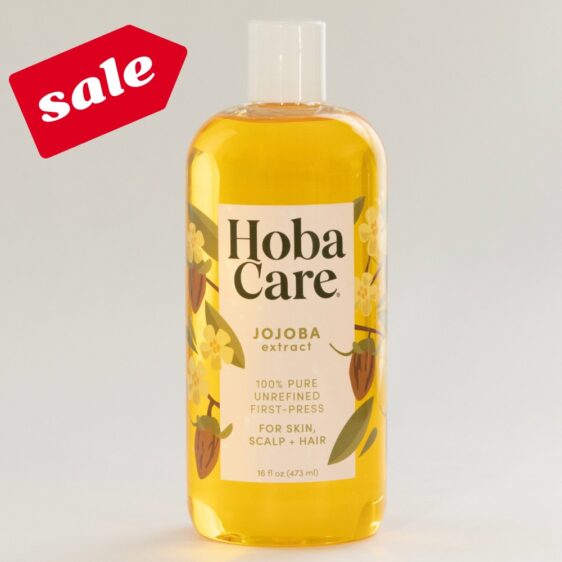 HobaCare Jojoba Oil – 16 fl oz Personal Care Size