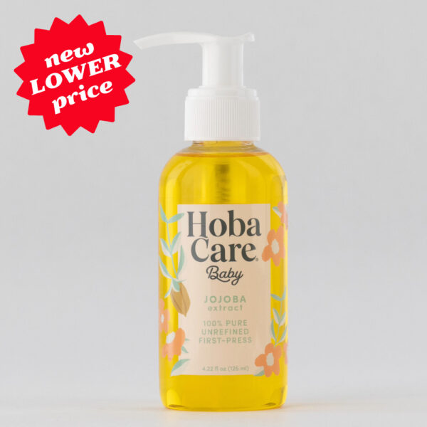 HobaCare Baby Jojoba Oil - 4.22 fl oz Pump