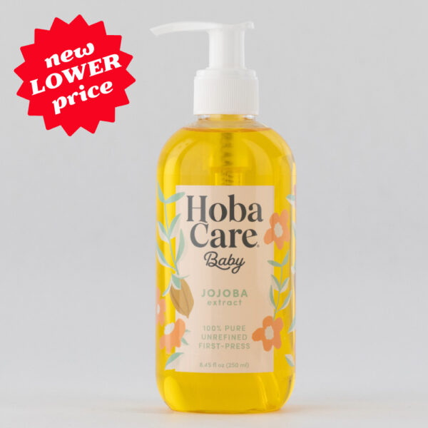 HobaCare Baby Jojoba Oil - 8.45 fl oz Pump