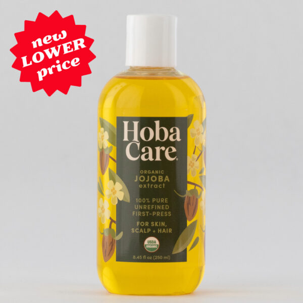 HobaCare Organic Jojoba - 8.45 fl oz Personal Size