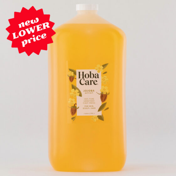 HobaCare Jojoba Oil - Gallon Professional Size