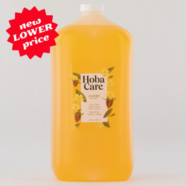 HobaCare Jojoba Oil - Gallon Professional Size