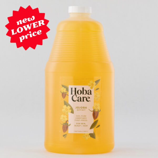 HobaCare Jojoba Oil - 64 fl oz Professional Size