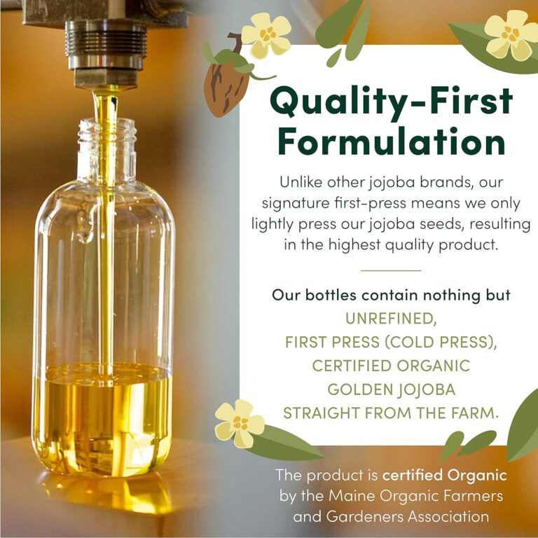 jojoba oil quality