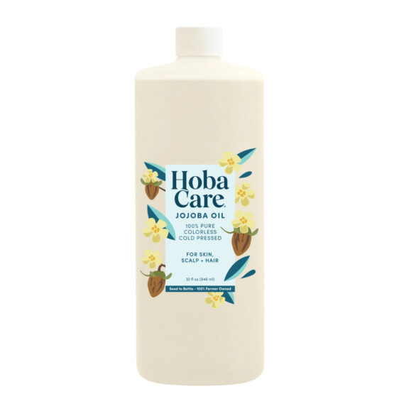 Clear HobaCare 32 oz front