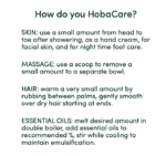 Jojoba Squalene Use Label