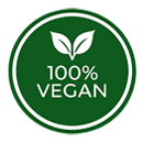 100% vegan logo HobaCare