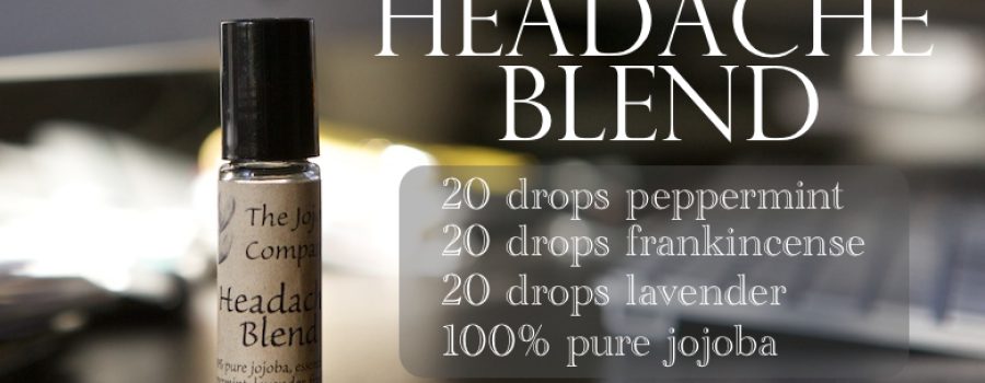 essential oil headache mix