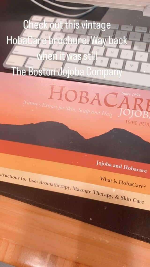 We’ve been providing 100% pure jojoba since 1994. The company was called The Boston Jojoba Company until 2006, when it was changed to The Jojoba Company (due to the owners moving from Boston to Maine). As we celebrate our 30th year we’ve been combing through our archives and finding so much great stuff. In 2012 “Original” was added to the name since another company started using the Jojoba Company name.