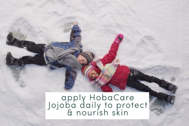 Apply jojoba to ALL skin (even face) to protect and nourish it. It's especially important to keep skin conditioned & hydrated during these dry winter months. Jojoba can also help keep hair soft and static free.  Try our new 16 oz size with a pump to make it quick & easy to keep skin hydrated all winter long! PS - jojoba is also safe for pets, apply to paws and itchy skin to keep pets happy all winter long.  Shop Now ---> https://bit.ly/49uL0CH