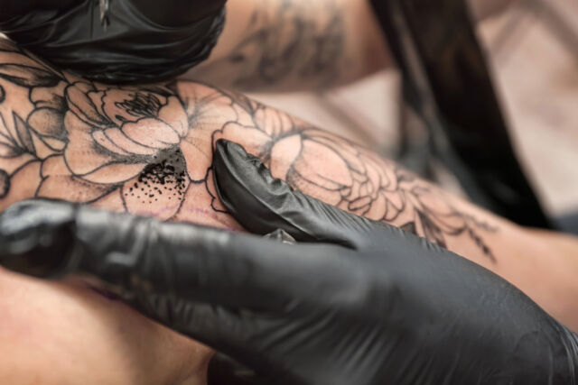 Keeping skin moisturized & conditioned is vital to ensuring the vibrancy and longevity of your tattoo. HobaCare Jojoba Oil is the closest thing in nature to the sebum your skin produces to protect itself. This makes jojoba the ideal tattoo aftercare option. We have many tattoo studios that offer jojoba to their customers to use for aftercare.

There are a wide variety of reasons that HobaCare Jojoba Oil is a top choice for natural tattoo aftercare. Tattoos are essentially wounds to the skin and need to be cared for and monitored. Proper tattoo aftercare promotes healing, prevents infection and scarring, moisturizes and conditions, all of which help ensure the longevity of your investment.